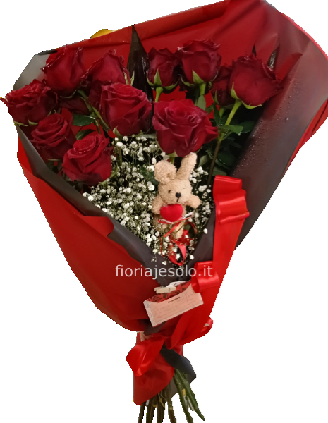 Rose rosse Explorer cm 80